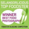 Selangorlicious, 2011, Best Food Photographer